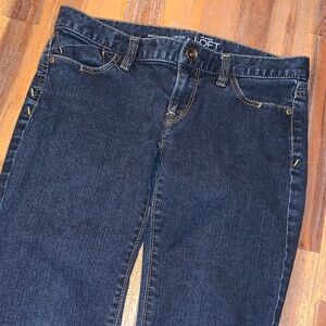 Loft “Modern Crop” jeans. Size 4.
